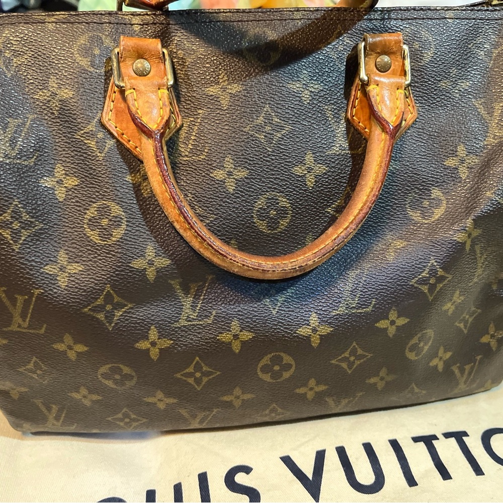 Louis Vuitton Brown Monogram satchel